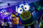mascotte minion danse dans une discothèque à La Roche-sur-Yon