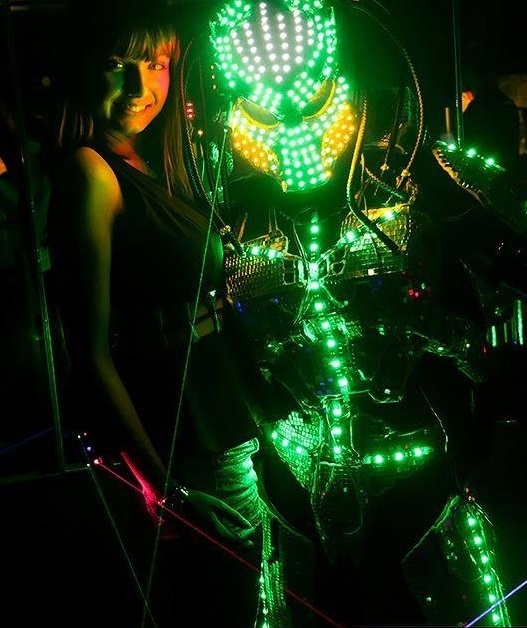 Playos® - Robot dansant - Android - Siècle des Lumières LED - avec