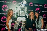 robot led échassier pose dans une discothèque en Ille-et-Vilaine 35